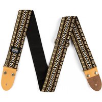 Dunlop BOB11 Marley Guitar Strap Jacquard Brown