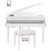Yamaha CLP 865 Digital Grand Piano Package Polished White