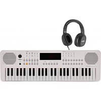 VISIONKEY-2 49 Key Portable Keyboard White Headphones Pack