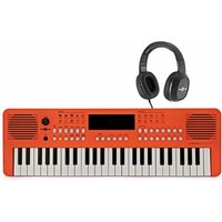 VISIONKEY-2 49 Key Portable Keyboard Orange Headphones Pack