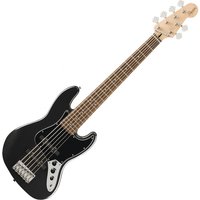 Squier Affinity Jazz Bass VI Black Metallic