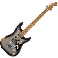 EVH Limited Edition Frankenstein Relic Series Maple Fingerboard Silverburst