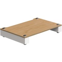Blok Stax 2G Shelf Base Natural Ash & Satin White