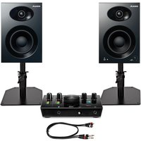 M-Audio AIR with Alesis ELEVATE 4 Studio Monitors Complete Studio Bundle
