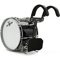 Premier NXT GEN Marching 16" x 10" Traditional Bass Drum Black