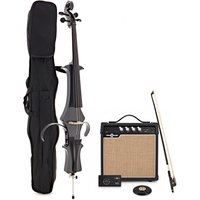 Electric Cello Amp Pack by Gear4music Carbon Fibre