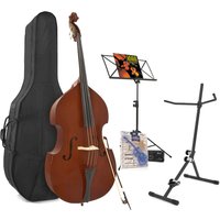 Student 3/4 Double Bass Beginner Pack by Gear4music