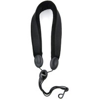 Rico Padded Saxophone Strap Soprano and Alto Black