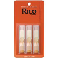 Rico by DAddario Soprano Saxophone Reeds 2 (3 Pack)