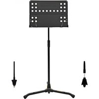 Hercules BS311B Orchestra Ez Clutch Stand Perforated Desk with Hercules Instrument Pegs