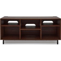 AVCOM Large TV Cabinet Walnut