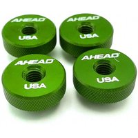 Ahead Speed Nut Cymbal Toppers 4 Pack Green