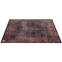 Drum n Base Vintage Persian Club Series Drum Mat Black & Red 163cm x 142cm