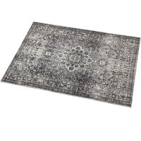 Drum n Base Vintage Persian Pedal & Amp Series Rug Grey 80cm x 60cm