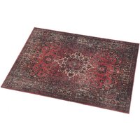 Drum n Base Vintage Persian Pedal & Amp Series Rug Original Red 80cm x 60cm