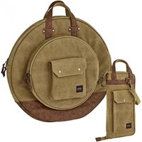 Meinl Canvas Collection Cymbal & Stick Bag Bundle Vintage Khaki