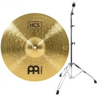 Meinl HCS 16 Crash Cymbal & Gear4music Straight Stand