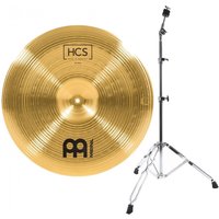 Meinl HCS 18 China Cymbal & Gear4music Stand