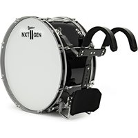 Premier NXT GEN Marching 26" x 10" Traditional Bass Drum Black