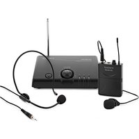 SubZero VHF Wireless Microphone System Headset & Lavalier