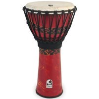 Toca 12" Djembe Freestyle Rope Tuned Bali Red