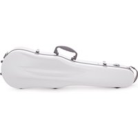 Spirit Polycarbonate Violin Case 4/4 White