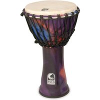 Toca 10" Djembe Freestyle Rope Tuned Woodstock Purple