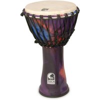 Toca 12" Djembe Freestyle Rope Tuned Woodstock Purple