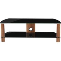 Alphason Century ADCE1200 Glass TV Stand Black