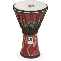 Toca 7" Djembe Freestyle Rope Tuned Bali Red