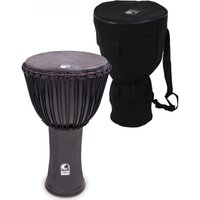 Toca 14" Djembe Freestyle Rope Tuned Black Mamba with Bag