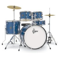 Gretsch Renegade 22" Drum Kit with Hardware & Cymbals Blue Sparkle