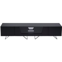 Alphason Chromium 2 1600 TV Cabinet Black