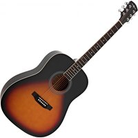 Dreadnought Acoustic Guitar by Gear4music Sunburst