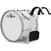 Premier NXT GEN Marching 20" x 14" Bass Drum White