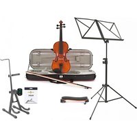 Hidersine Vivente Violin Outfit 3/4 and Accessories Bundle