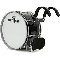 Premier NXT GEN Marching 20" x 10" Traditional Bass Drum Black