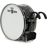 Premier NXT GEN Marching 28" x 12" Traditional Bass Drum Black