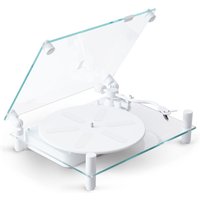 Transparent Turntable White