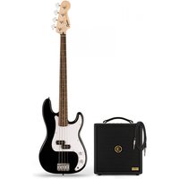 Squier Sonic Precision Bass LRL Black & Eden Orbiter 8 Bass Combo Amp