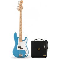 Squier Sonic Precision Bass MN California Blue & Eden Orbiter 8 Bass Combo Amp