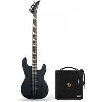 Jackson JS Series Concert Bass JS2 Amaranth Fingerboard Satin Black & Eden Orbiter 8 Bass Combo