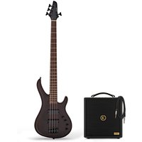 G4M 878 Bass Guitar Walnut Stain & Eden Orbiter 8 Combo Amp