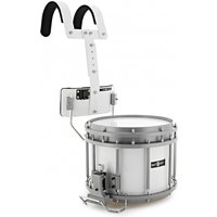 Premier NXT GEN Marching 13" x 10" Free Floating Snare Drum White