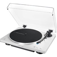 Audio Technica AT-LP70XBT Fully Automatic Bluetooth Turntable White/Silver