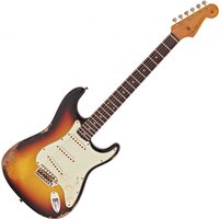 Fender Custom Shop 60 Stratocaster Heavy Relic Faded Aged 3-Tone Sunburst #CZ574446