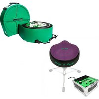 Porter & Davies BC2 Tactile Monitoring System with Throne Hardcase Saddle Top Purple