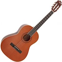 Deluxe 3/4 Classical Guitar by Gear4music Natural
