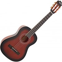 Deluxe 1/2 Classical Guitar by Gear4music Trans Sunburst