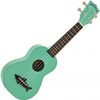 Kala Makala Shark Soprano Ukulele Surf Green